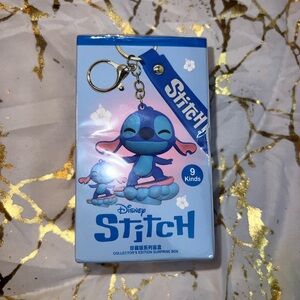 Disney Stitch Keychain - Blue and Pink